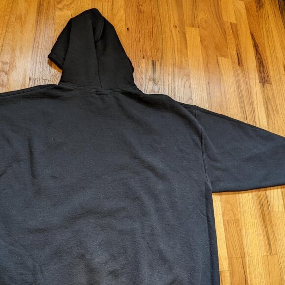Topman | Black Rose Pullover Hoodie | XL - Picture 5 of 6